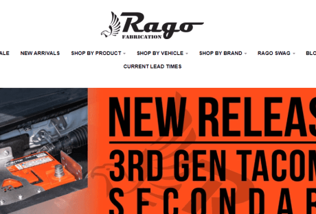 Rago Fabrication Website