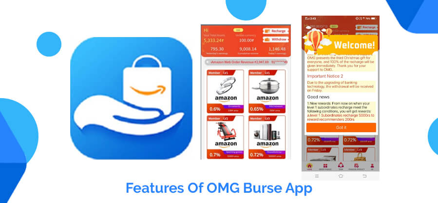 Features Of OMG Burse App