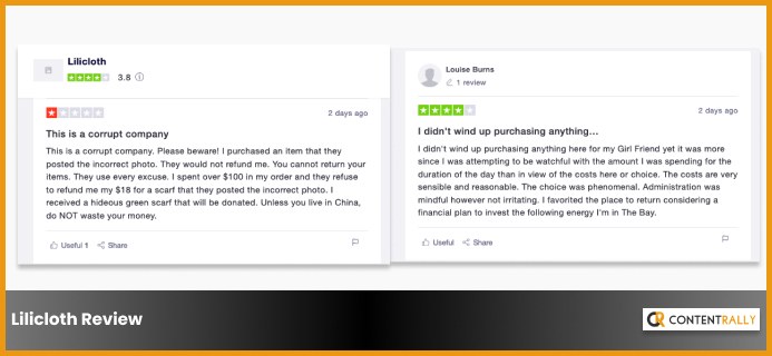 What Are Customers Saying About Lilicloth