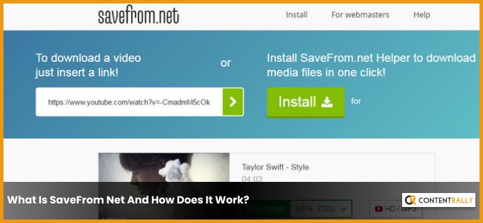 What Is SaveFrom Net And How Does It Work