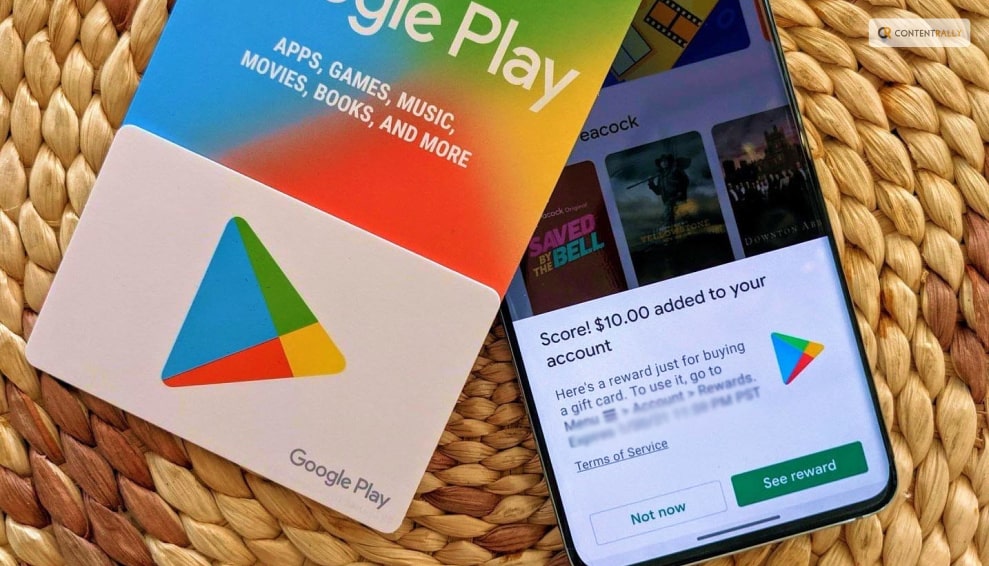 Google Play gift card balance