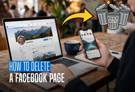 how to delete a facebook page