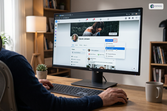 How To Lock Facebook Profile On Desktop