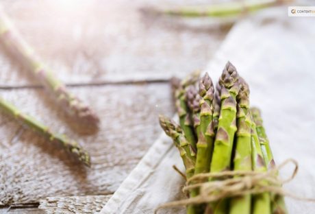how to harvest asparagus-