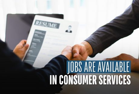 how many jobs are available in consumer services