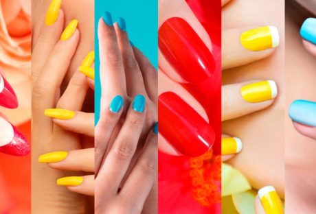 french manicure acrylic nail ideas