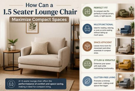 1.5 seater lounge chair