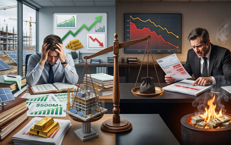 Project Caching Vs. Cash Depletion