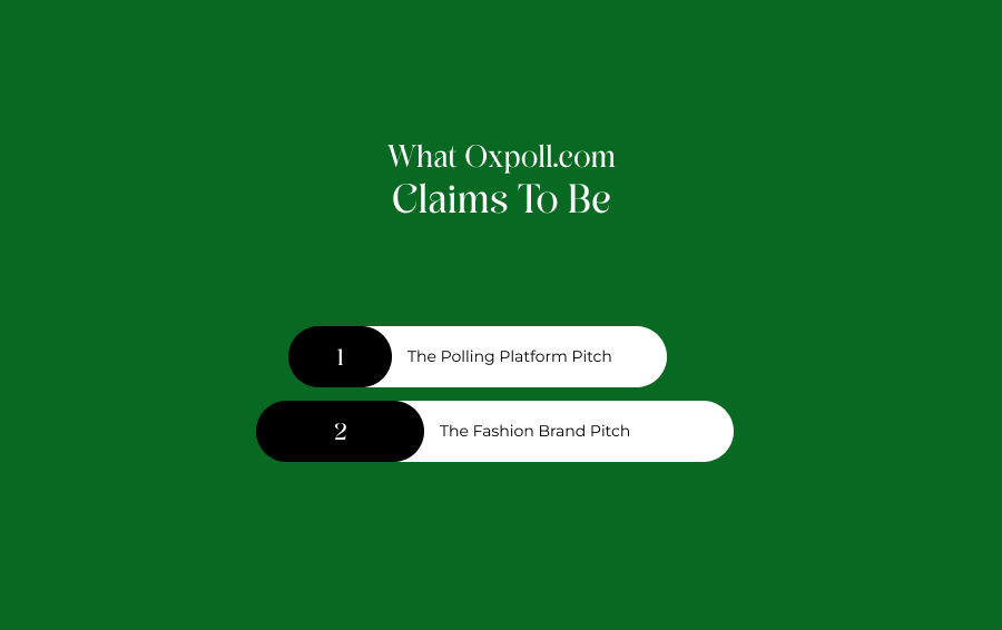What Oxpoll.com Claims To Be