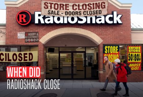 When did RadioShack close