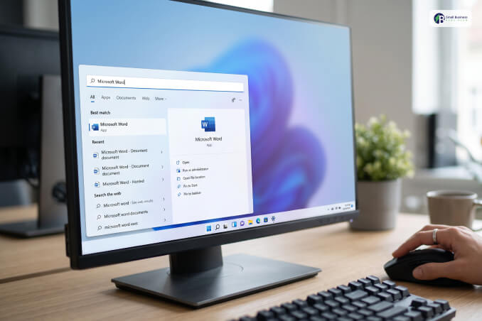 Method 1_ The Windows Search Bar And Start Menu