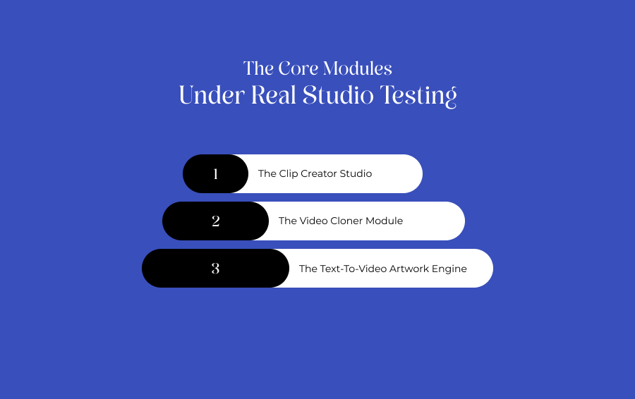 The Core Modules Under Real Studio Testing