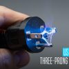 is using a three-prong plug with a missing ground post safe or unsafe