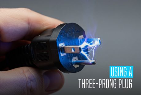is using a three-prong plug with a missing ground post safe or unsafe